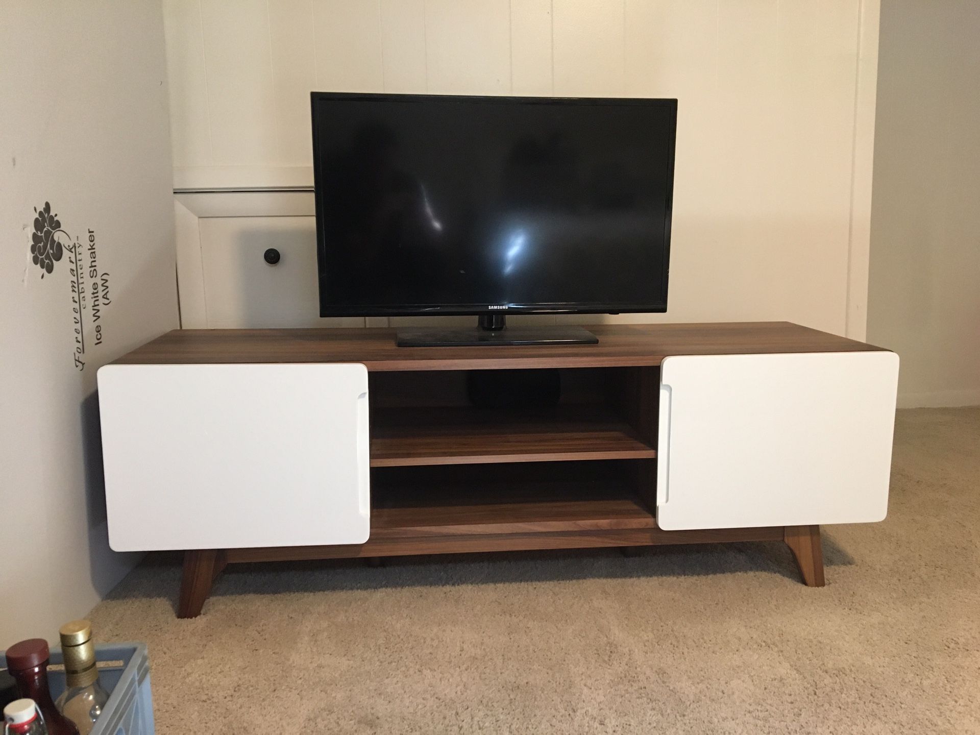 Mid century modern TV stand