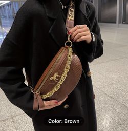 Brown Shoulder Bag