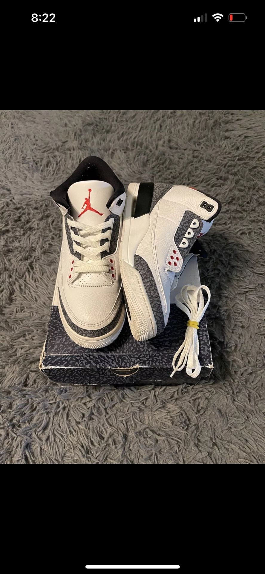 Jordan 3 “Denim” Size 10