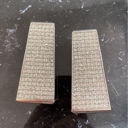 Nickel-Plated Glitter Galore Salt & Pepper Shakers $48 At Walmart 
