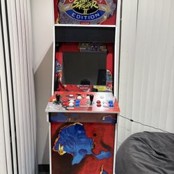 Arcade1up X Clot street Fighter 