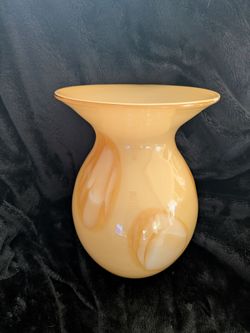 Hand blown vase