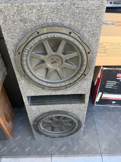 10" Kicker Comp VX subwoofers