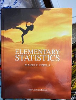 elementary statistics third california edition
