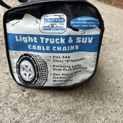 Snow Cables For Mid Size Car