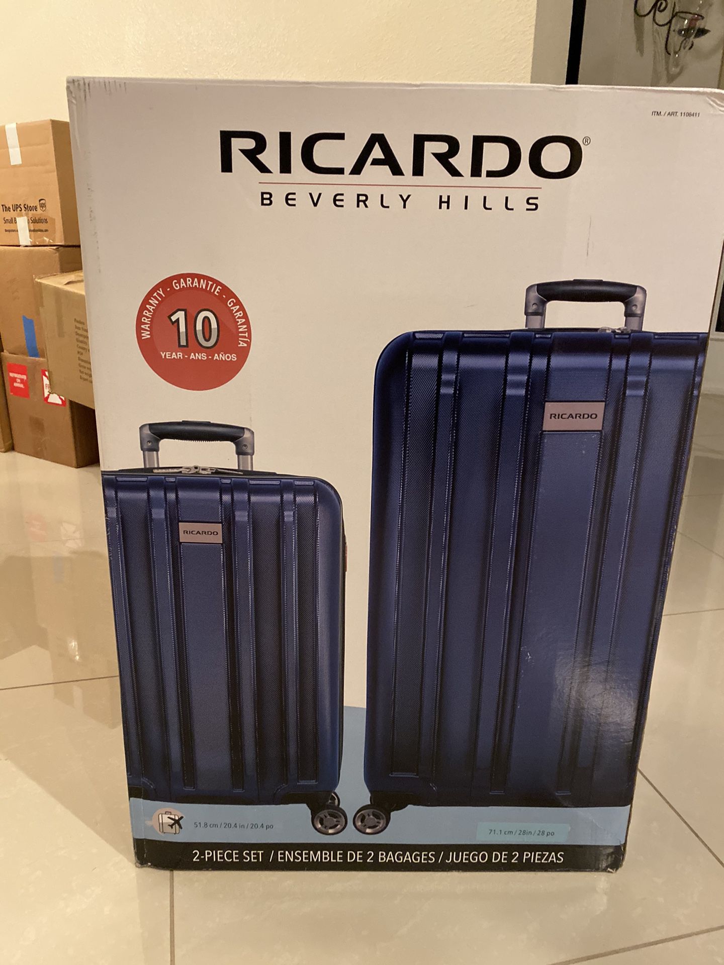 Ricardo 2 Piece bagages