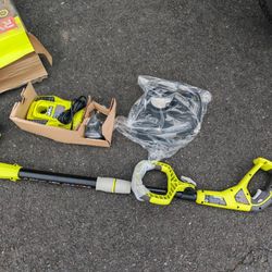 RYOBI ONE+ 18V 12 in. Cordless Battery String Trimmer/Edger with 4.0 Ah Battery and Charger

