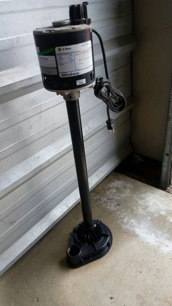 Wayne PTU33 1/3 hp adjustable pedestal sump pump