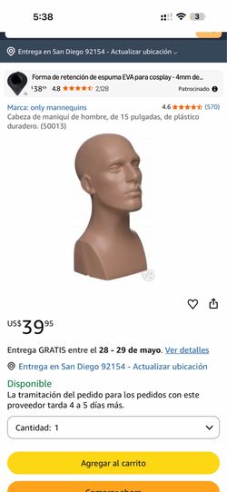 Mannequin head