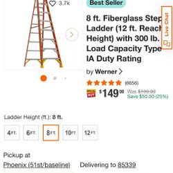 8 Ft Ladder 