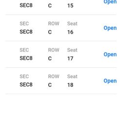Marlins V. Brewers Tickets 🎟🎫