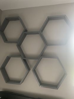 IKEA Hexagon Shelves 