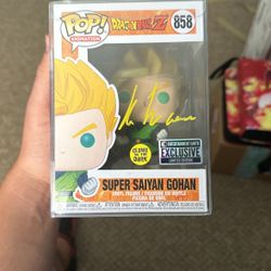 Super Saiyan Gohan Autographed 