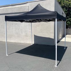 (Brand New) $99 Outdoor 10x10 FT EZ PopUp Party Tent Patio Canopy Shelter w/ Carry Bag (Black/Red)
