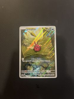 Venipede 132/086  Pokemon TCG Scarlet & Violet: Black Bolt Illustration Rare