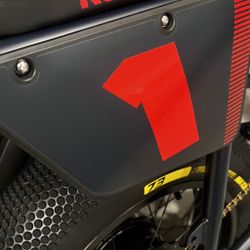 Super 73 Z Side Number, Plates And Handle Grips