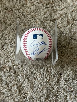 Ohtani & Yamamoto dual signed baseball with Coa