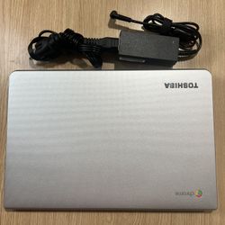 Toshiba Chrome Laptop 