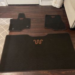 King Ranch Floor Mats  For Crew Crew For Ford Trucks 