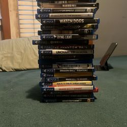 PS4 Games 30 Each Or 25