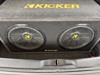 Kicker Comp Dual Subwoofer Box – $220 OBO