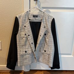 Women’s Designer Karl Lagerfeld Bomber Jacket XL