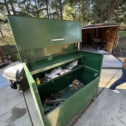 Heavy-Duty Jobsite Gang Box – Lockable – Contractor Tool Storage