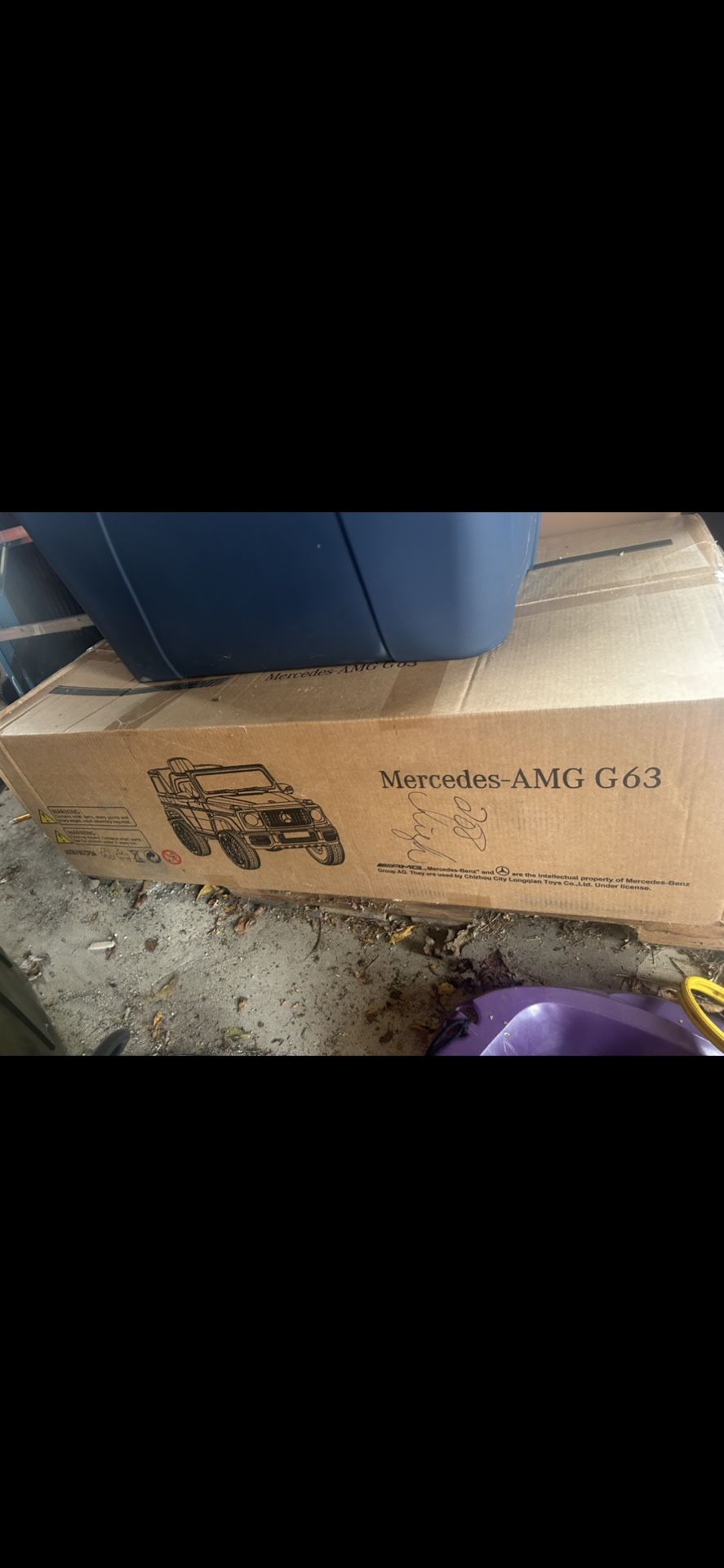 Mercedes AMG G 63 Bluetooth kid play and manual electric car
