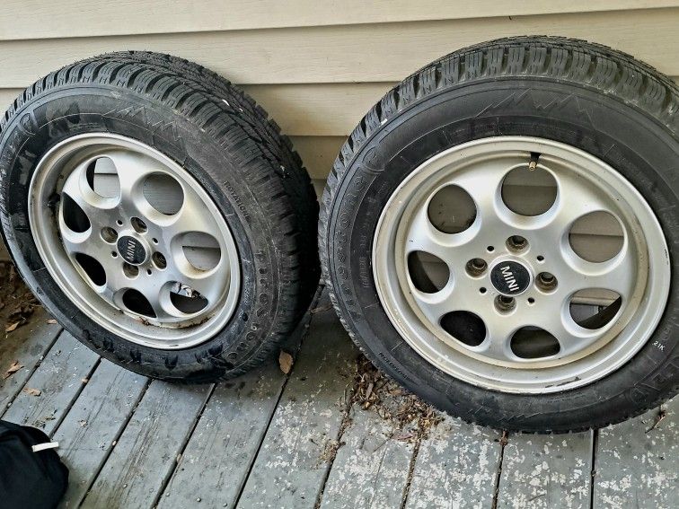 2 Brand NEW 175/65R15 Tires On Rims