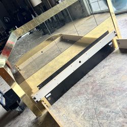 Vintage mid century modern queen bed