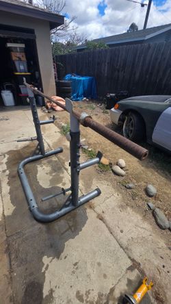 Bench press rack