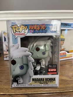 Naruto Shippuden Madara Uchiha #1583 Funko Pop C2E2 Expo Sticker