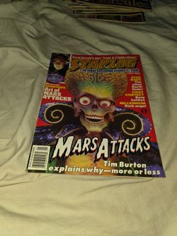 Starlog Magazine Issue #234 from January 1997 features a prominent Mars Attacks! cover story.