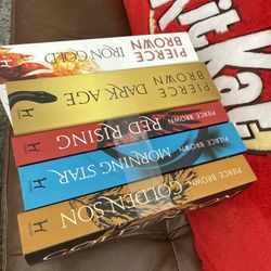 Red Rising Pierce Brown 5 Book Set Brand New 