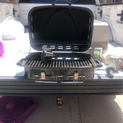Little Blue Propane Grill