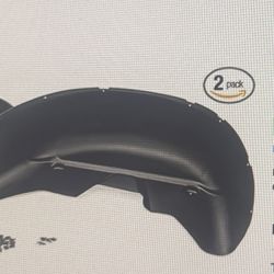 Rough Country Rear Wheel Well Liners