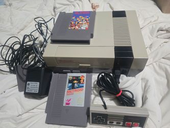 Original NES with Metroid and Dr. Mario