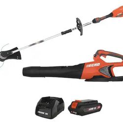 Echo trimmer and blower combo with charger …..$250 wiro y sopladora $250