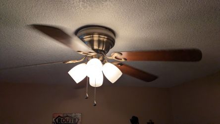 harbor breeze 52-in flush mount ceiling fan