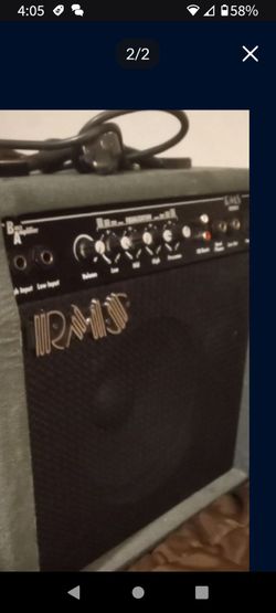 Bass amp RMS BRAND.20WATTS
