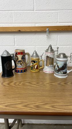 5 Misc Steins -$15