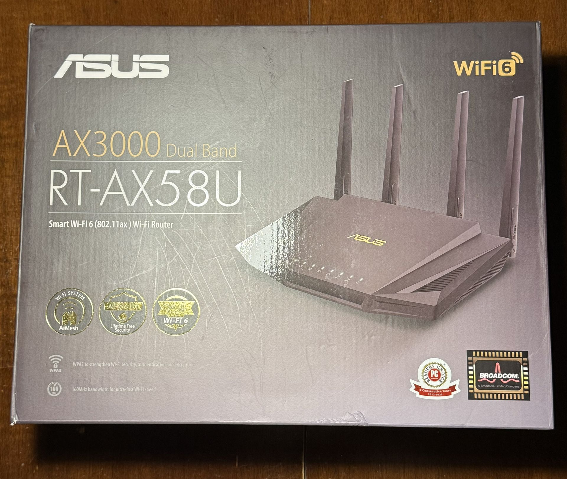 ASUS AX3000 Dual Band RT-AX58U