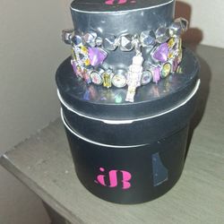 Bomb Party Nut Cracker Braclet Set