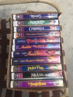 VHS Disney Movies