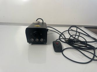 Fog Machine with LED Lights and Wired Remote
