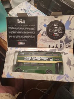 Corgi has released two primary die-cast models representing the AEC Routemaster bus in the green and cream Liverpool Corporation livery, both produced