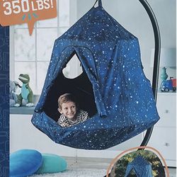 Kids Cozy Hanging Pod (blue)