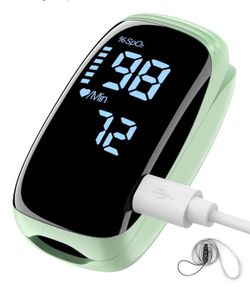 Fingertip Pulse Oximeter Green