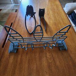 Hand Tool Rack, Bicycle Hook, Multi Purpose Double Hook
