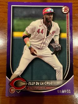 2025 BOWMAN 44 ELLY DE LA CRUZ PURPLE/250